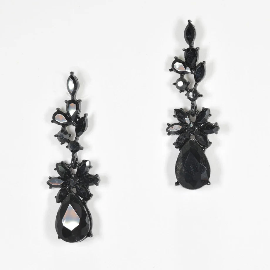 Multi Shape Rhinestone Earring