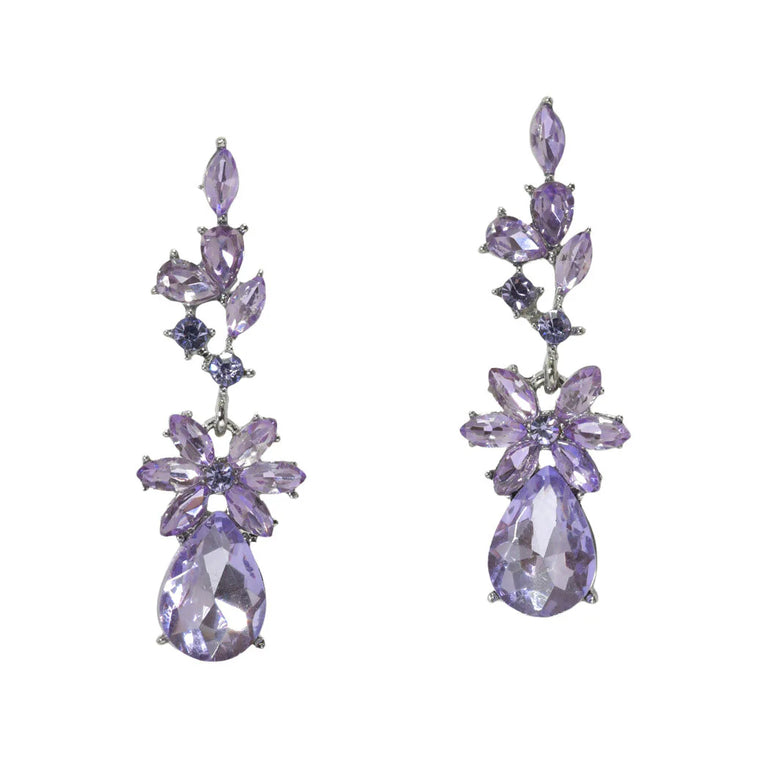 Multi Shape Rhinestone Earring