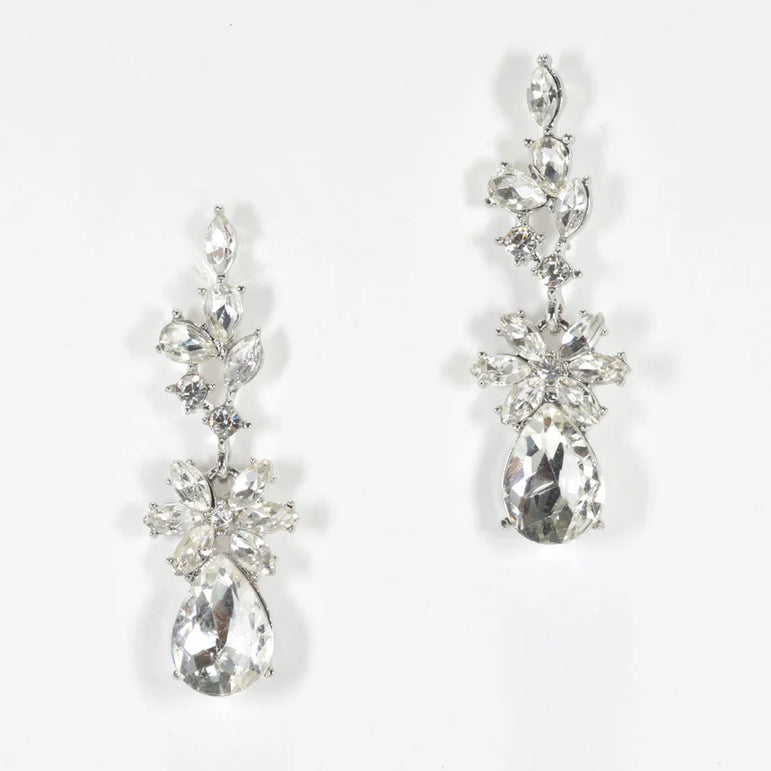 Multi Shape Rhinestone Earring