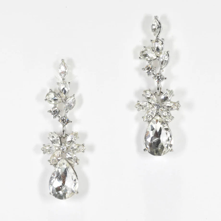 Multi Shape Rhinestone Earring