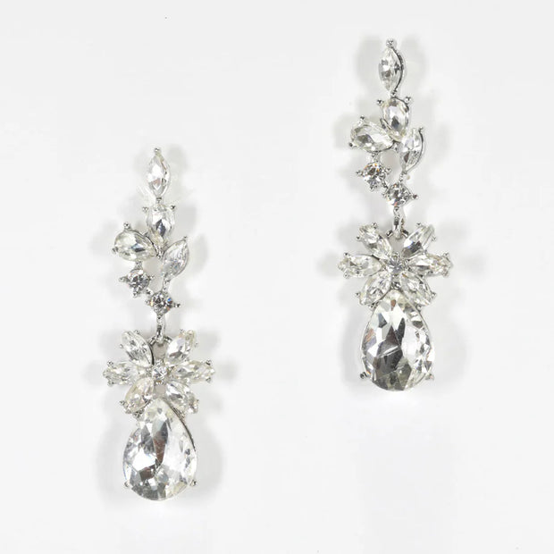 Multi Shape Rhinestone Earring