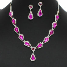 Load image into Gallery viewer, Teardrop Crystal Rhinestone Earrings