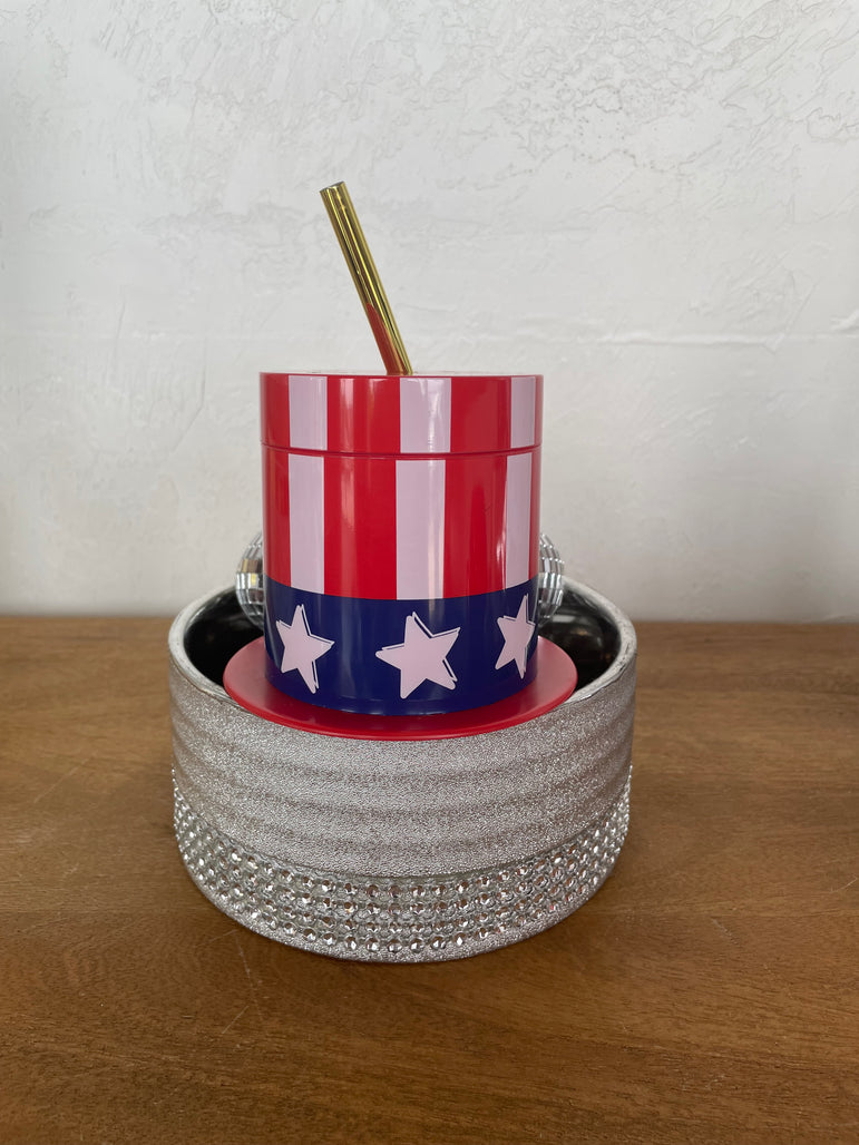 Uncle Sam Hat Tumbler