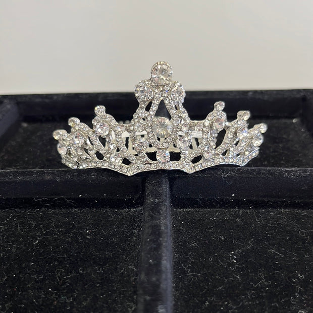 Mini Rhinestone Crown