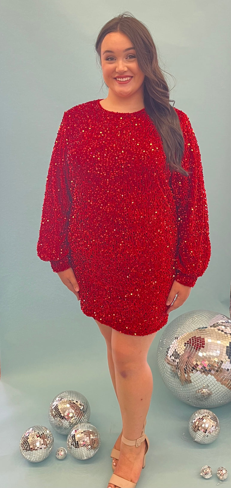 flame sequin dress Silk Sequin Flame Dress M/L OMNIA