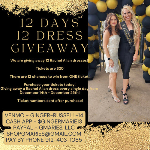 12 Days 12 Dress Giveaway - Tickets