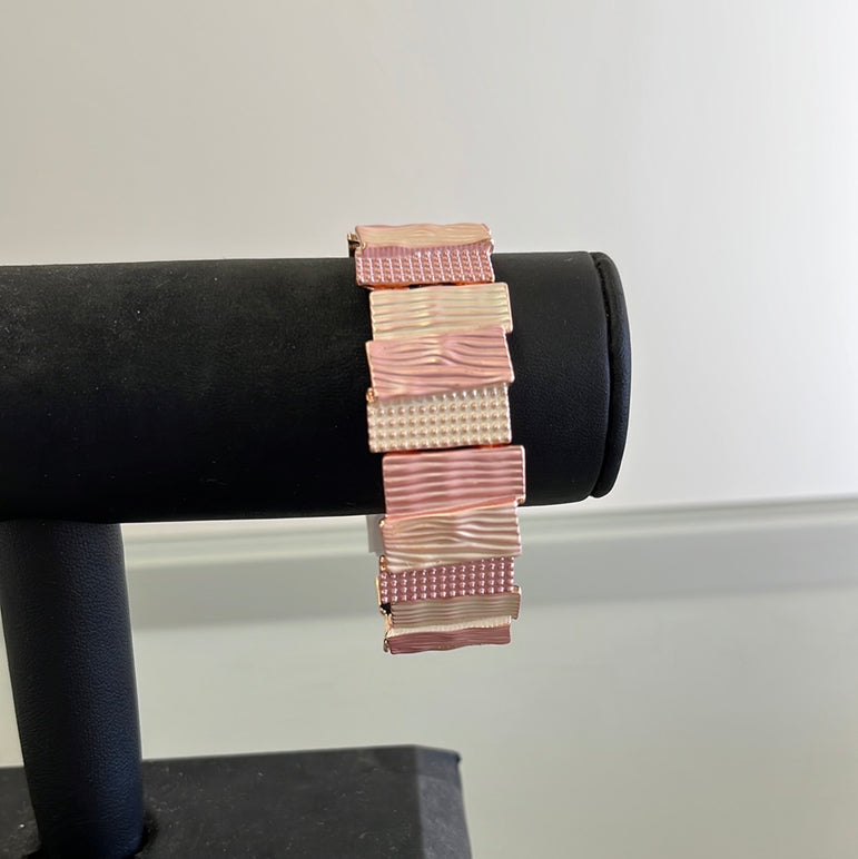 Pink/Gold Bracelet