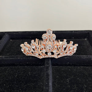 Mini Rhinestone Crown