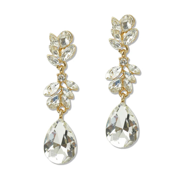 Marquise Teardrop Rhinestone Earring