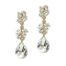 Load image into Gallery viewer, Marquise Teardrop Rhinestone Earring