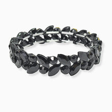 Load image into Gallery viewer, Marquise and Round Rhinestone Stretch Bracelet