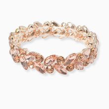 Load image into Gallery viewer, Marquise and Round Rhinestone Stretch Bracelet