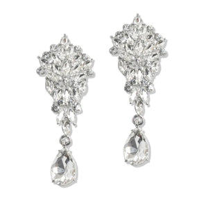 Marquise and Round Rhinestone Earring