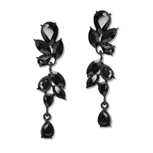 Load image into Gallery viewer, Marquise Teardrop Rhinestone Accent Earrings