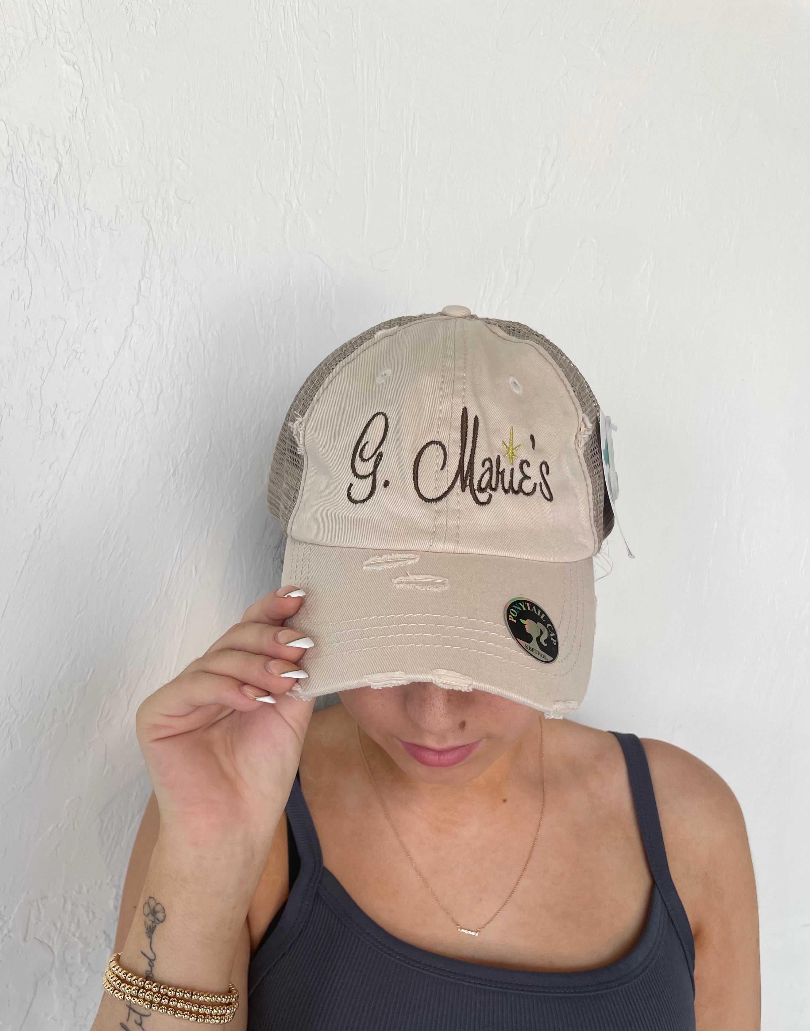 G. Marie's Ponytail Cap