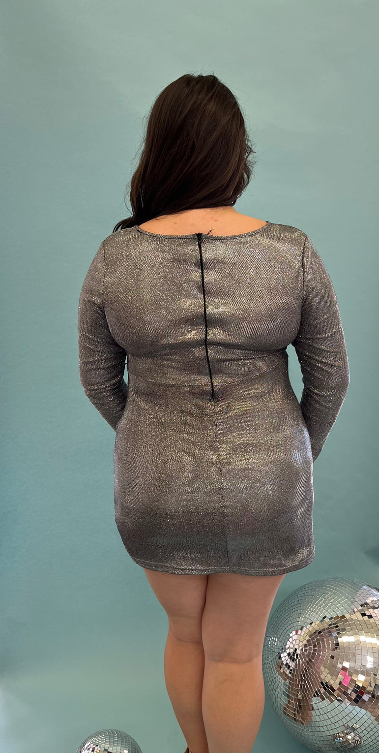 Shimmer Longsleeve Mini