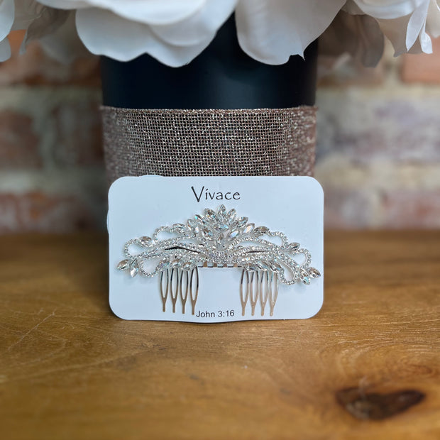 Rhinestone Hair Comb