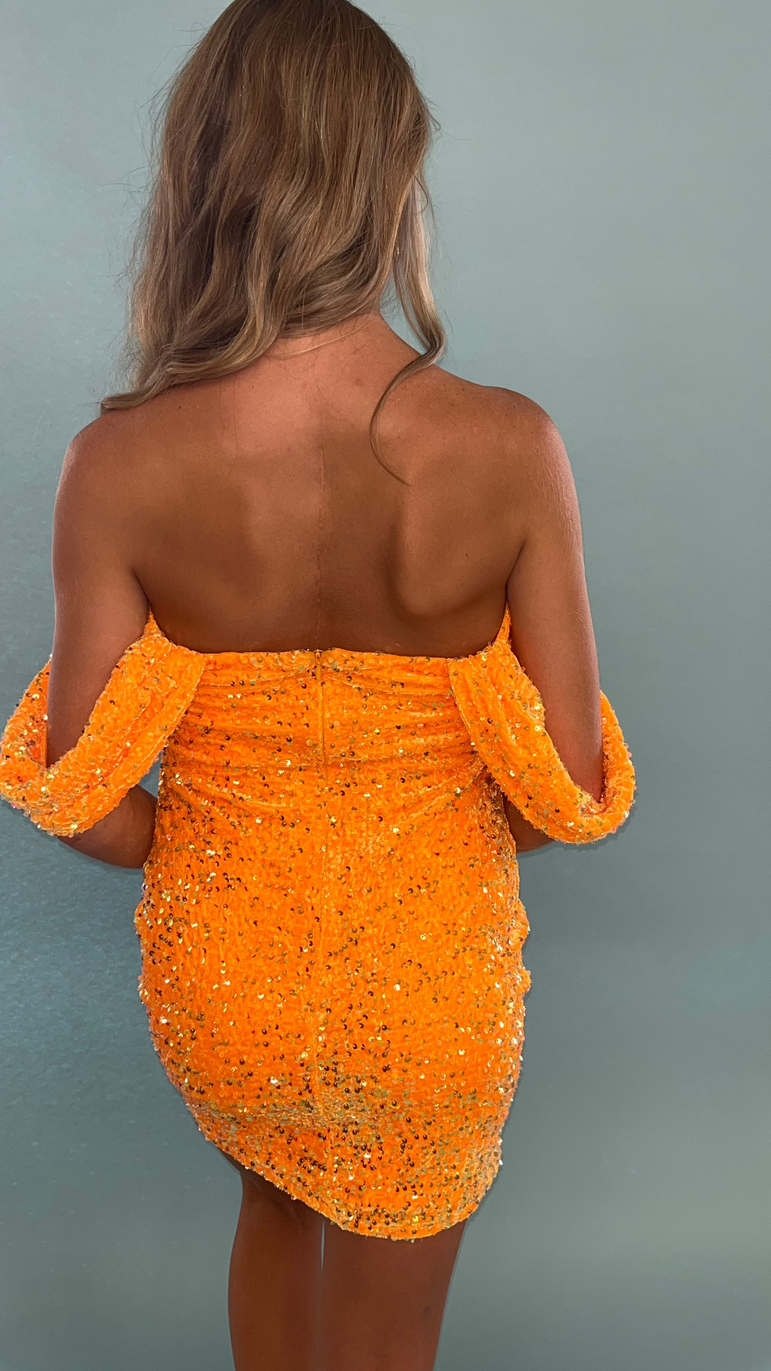 Creamsicle Mini Dress