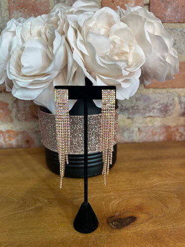 Clip On Fringe Earrings