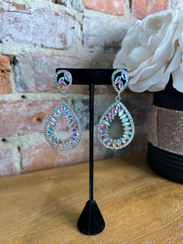 Multicolor Teardrop Earrings