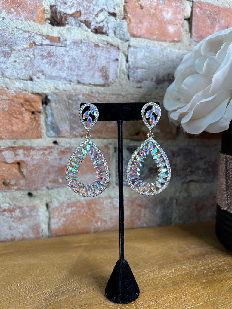 Multicolor Teardrop Earrings