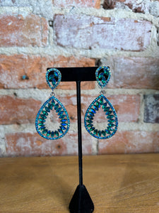 Multicolor Teardrop Earrings