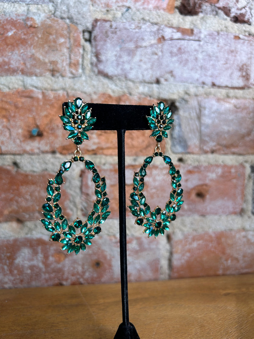 Jade Green Earrings