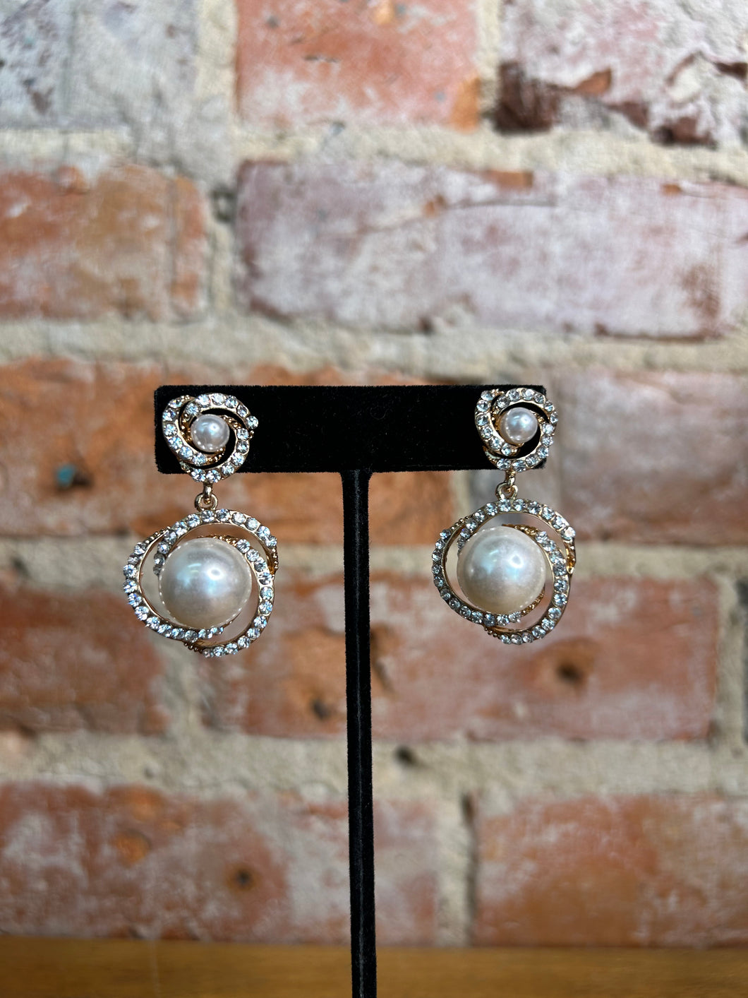 Pearl Twist Earrings
