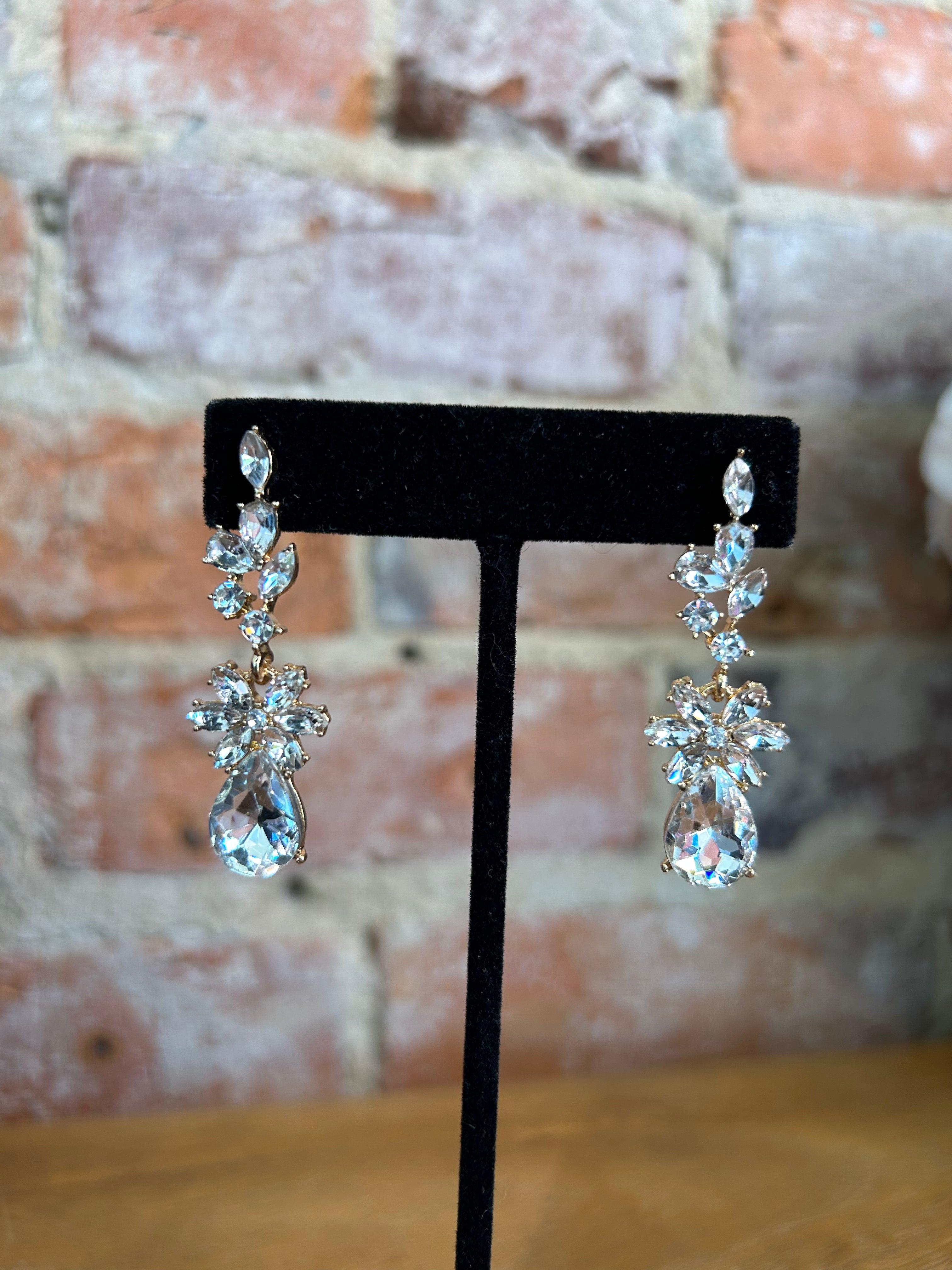 Dazzling Drop Earrings