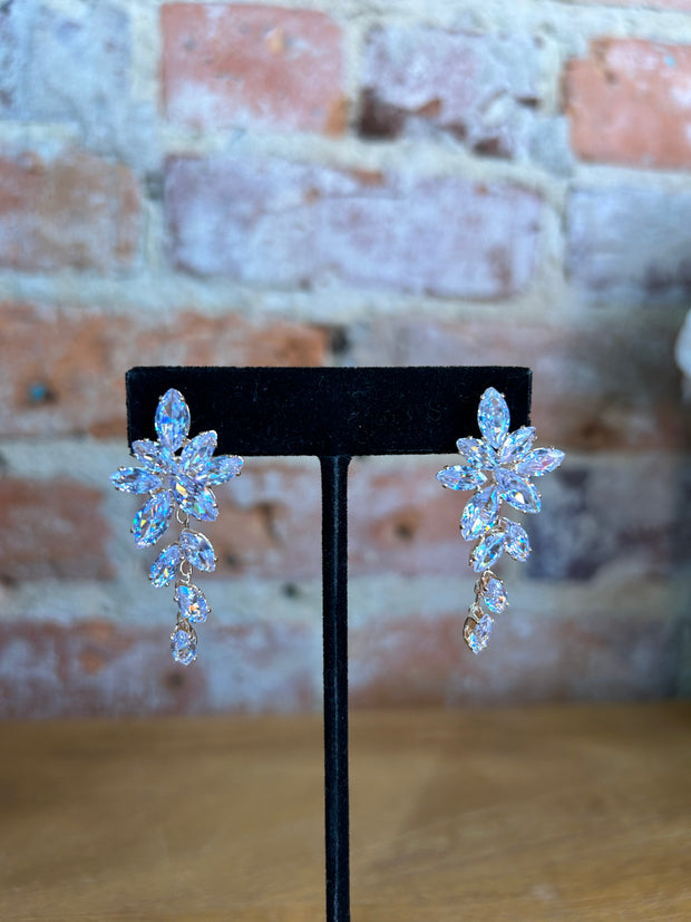Classy Rhinestone Earrings