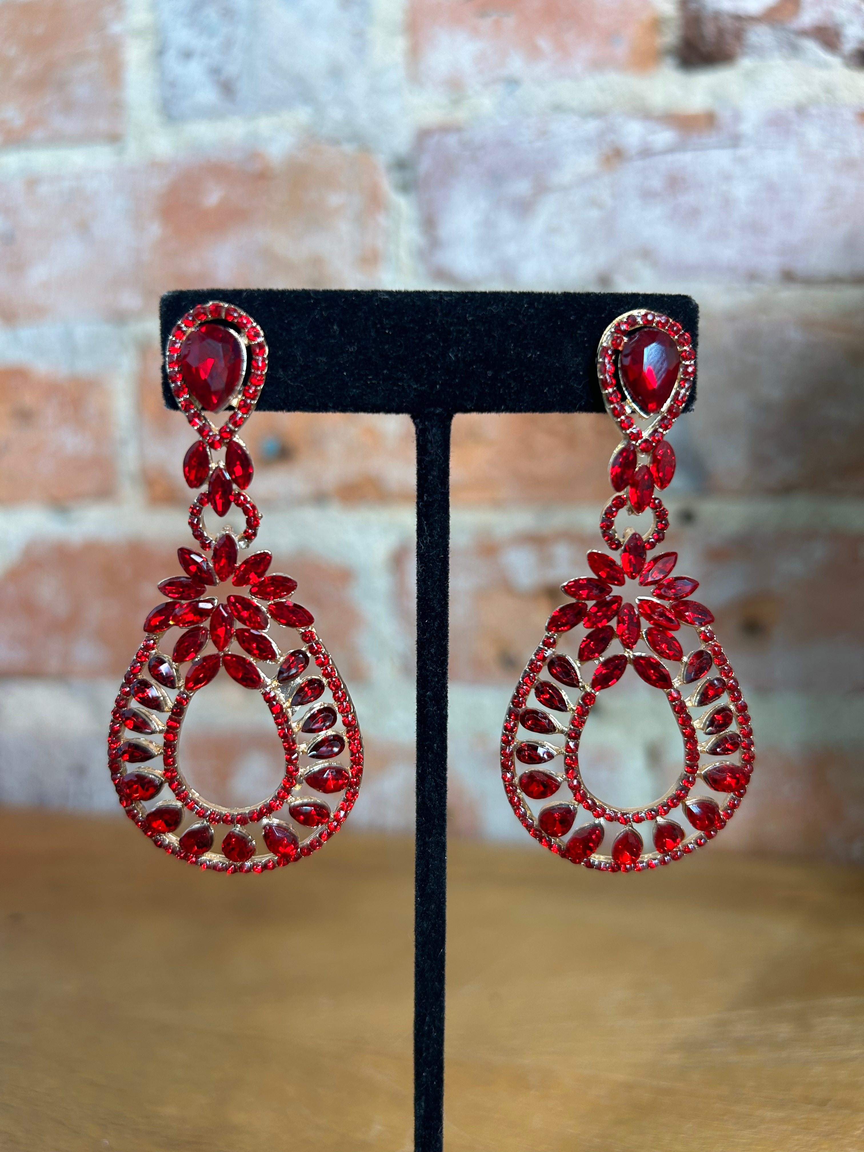 Red Earrings
