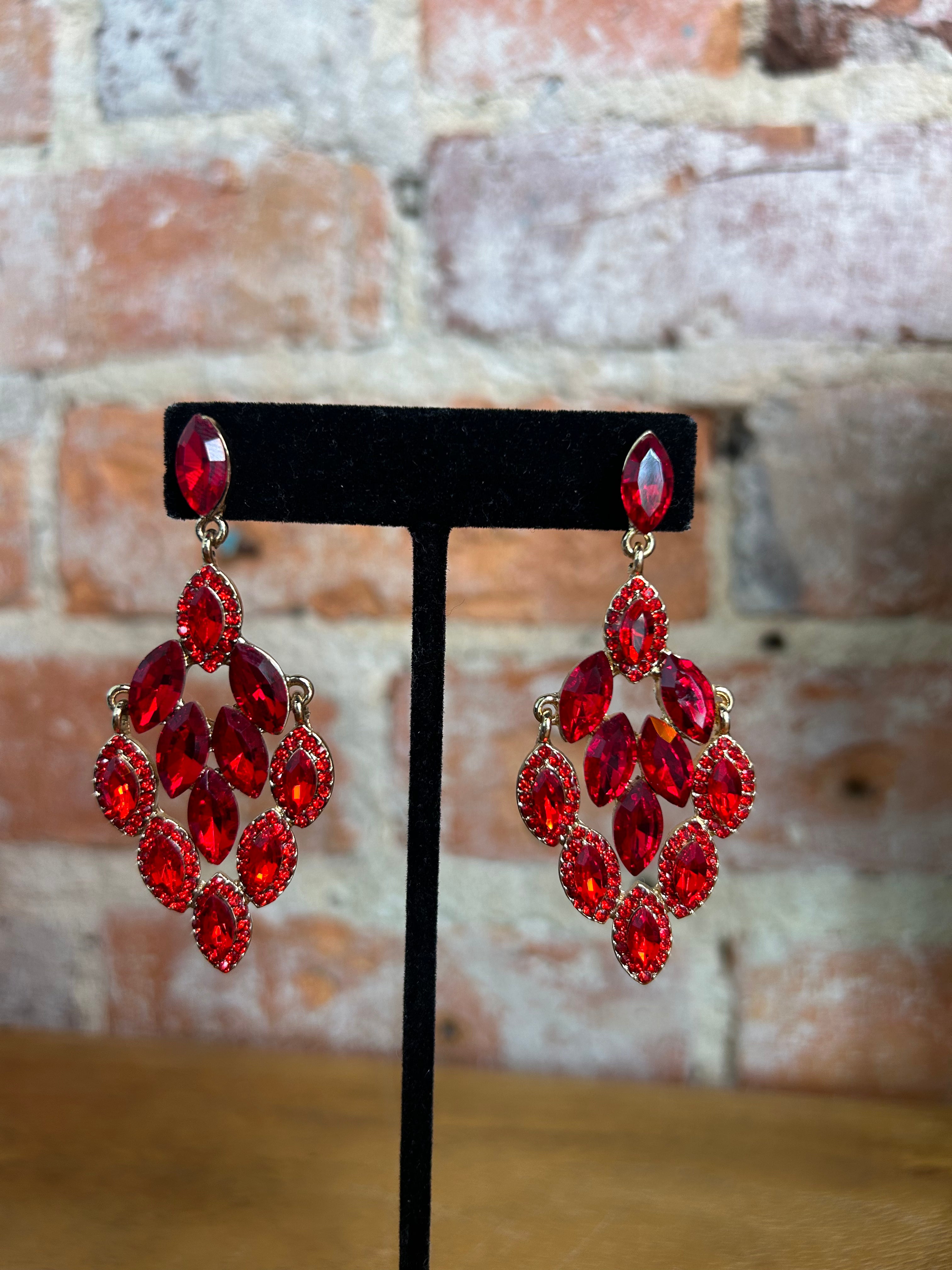 Red Earrings