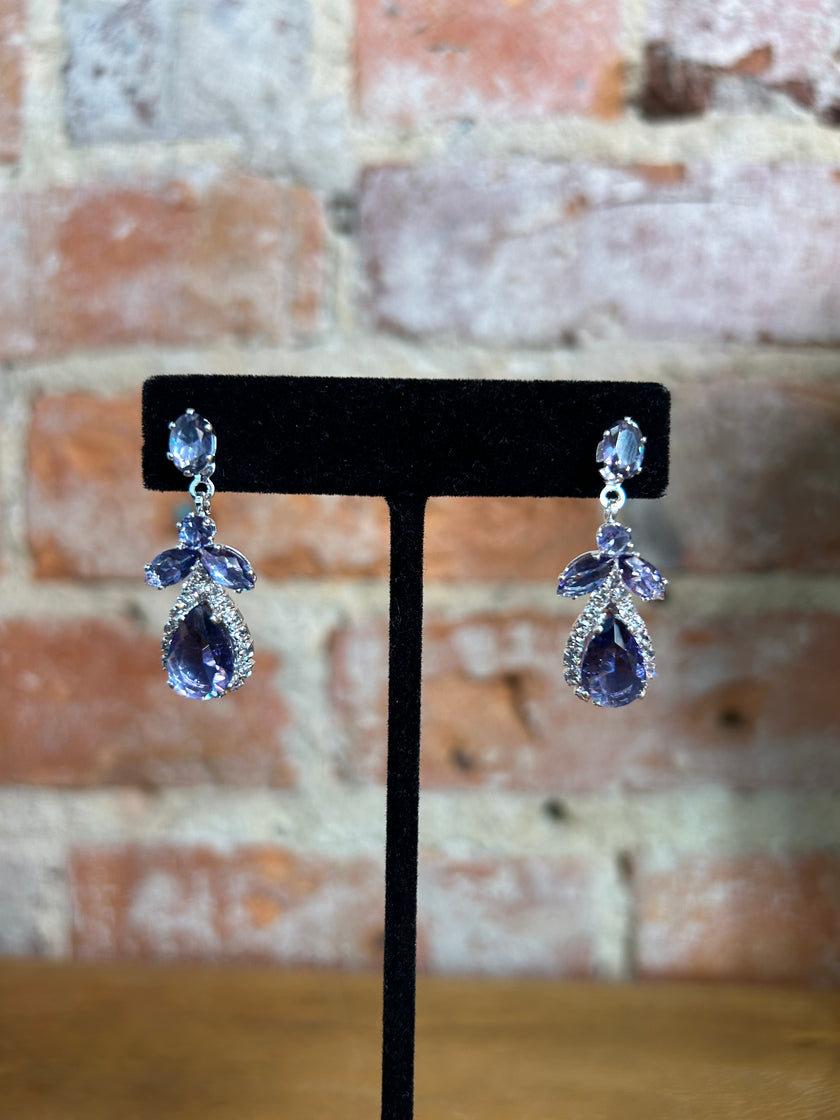 Purple Earrings
