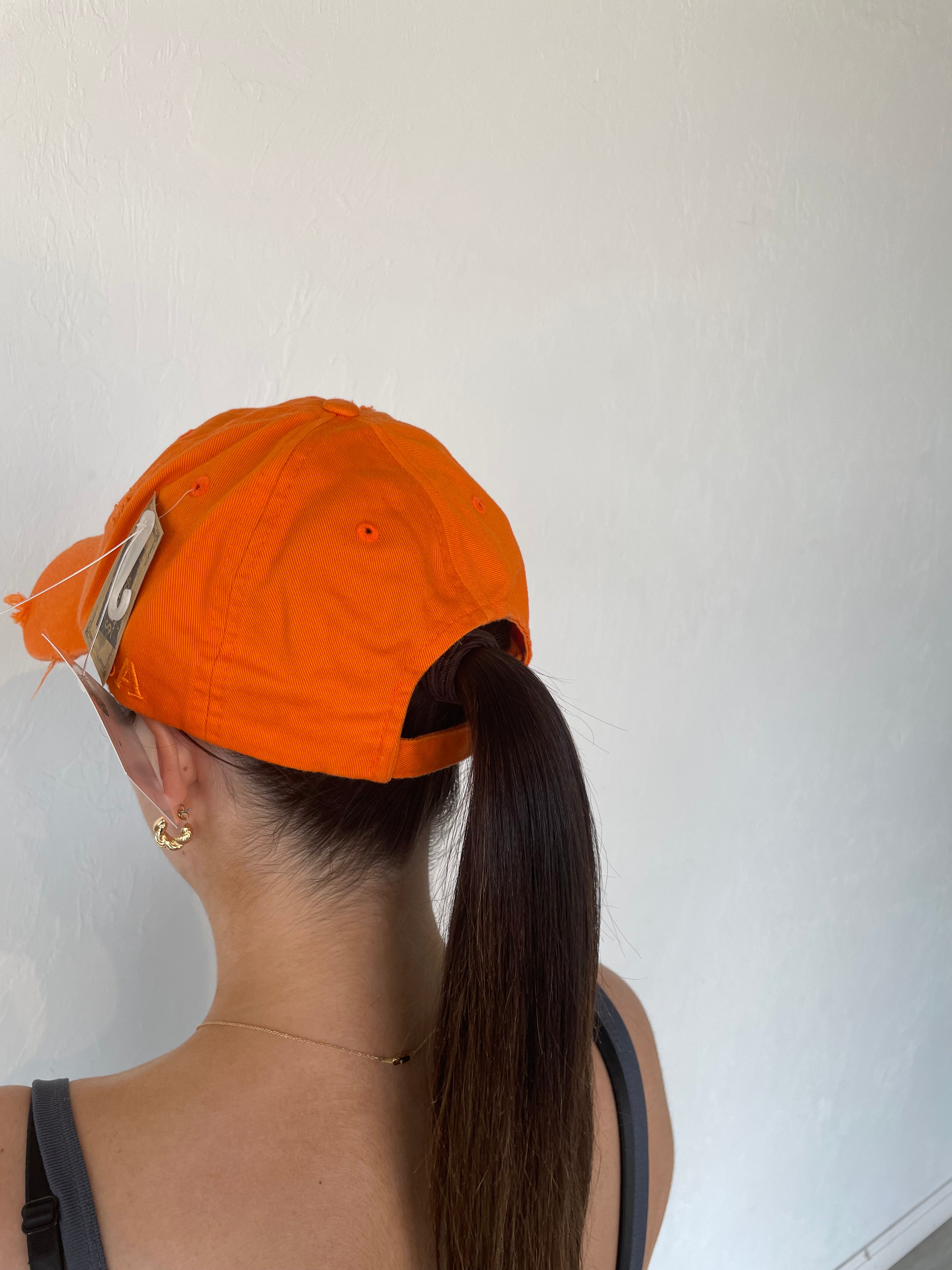 American Flag Distressed Hat