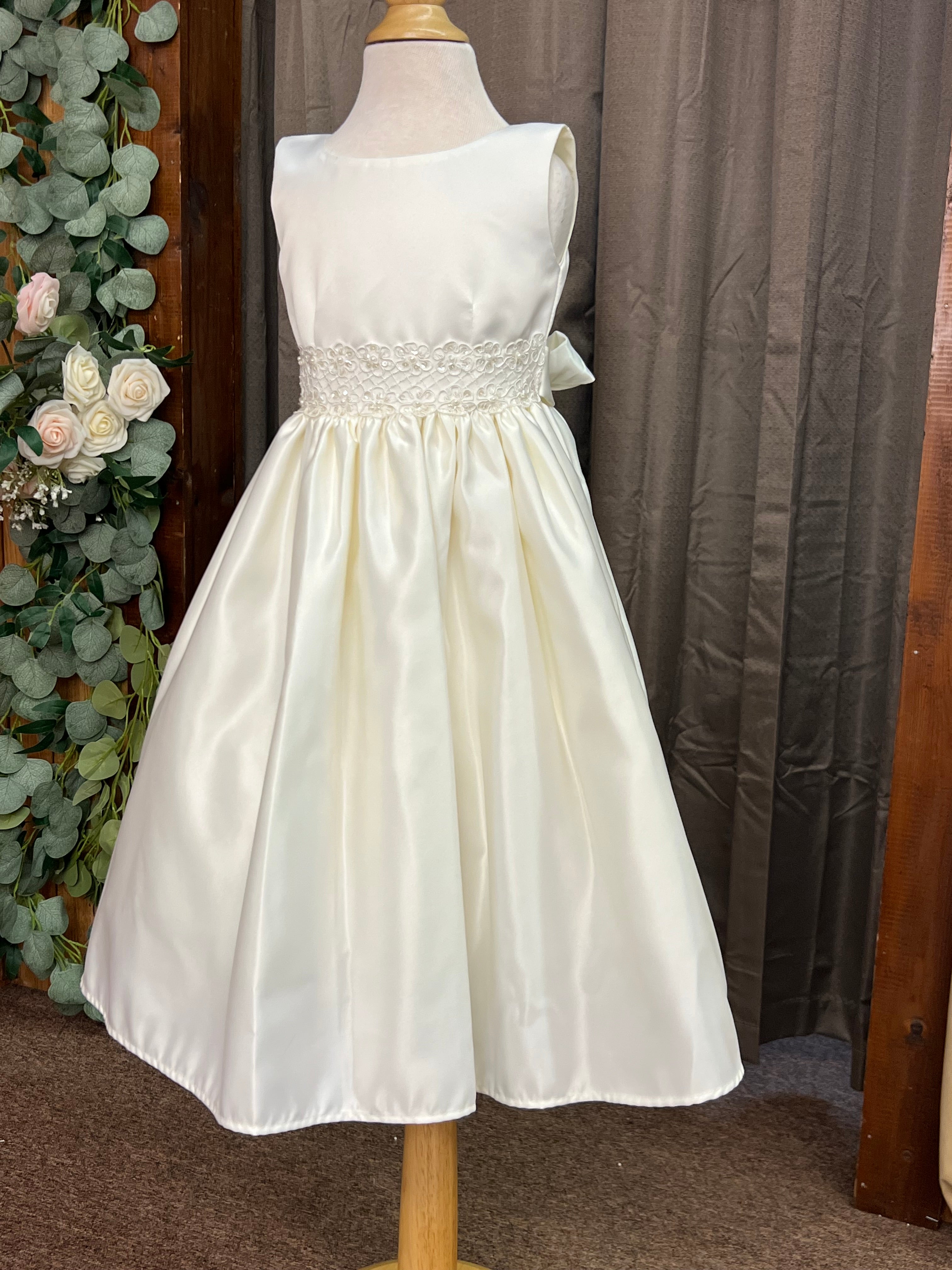 Flower Girl Dress Ivory size 2