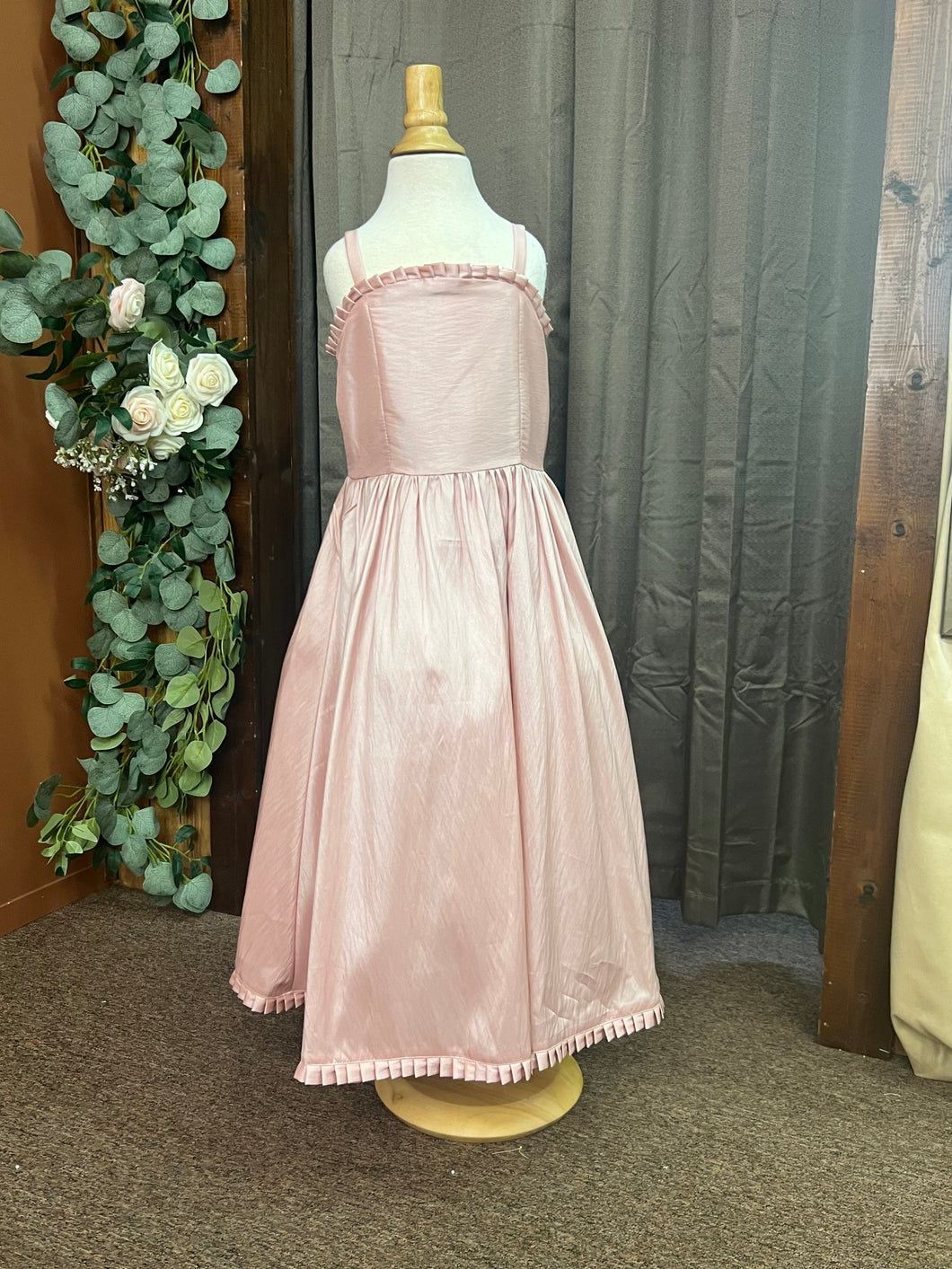 Flower Girl Dress Petal Pink size 6