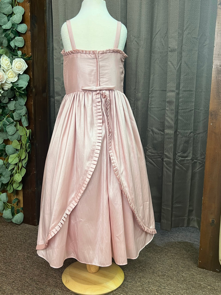 Flower Girl Dress Petal Pink size 6
