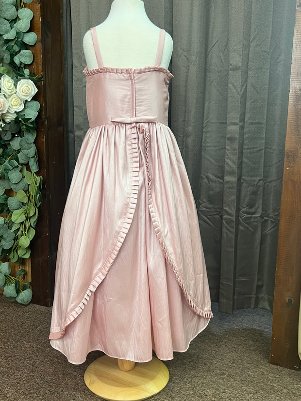 Flower Girl Dress Petal Pink size 6