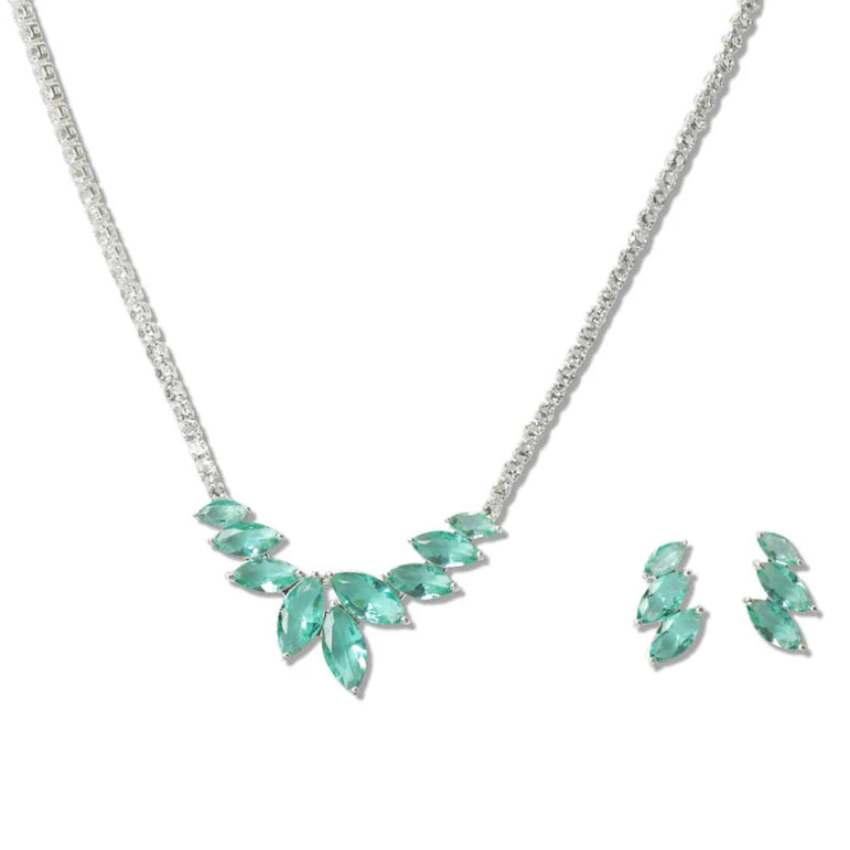 Marquise Cubic Zirconia Necklace