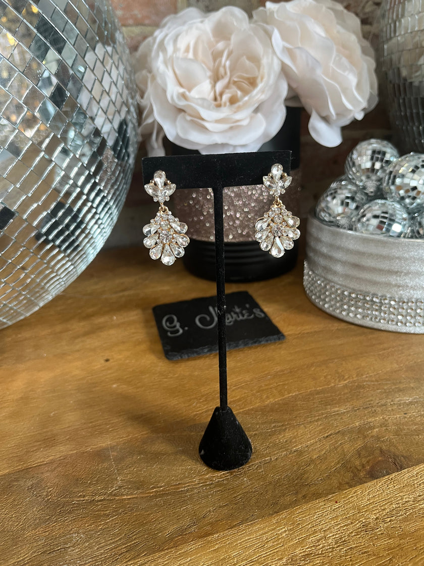 Silver Teardrop Earrings