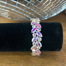 Load image into Gallery viewer, Thin AB Rhinestone Bracelet