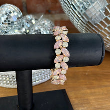 Load image into Gallery viewer, Light Pink Jewel Bracelet