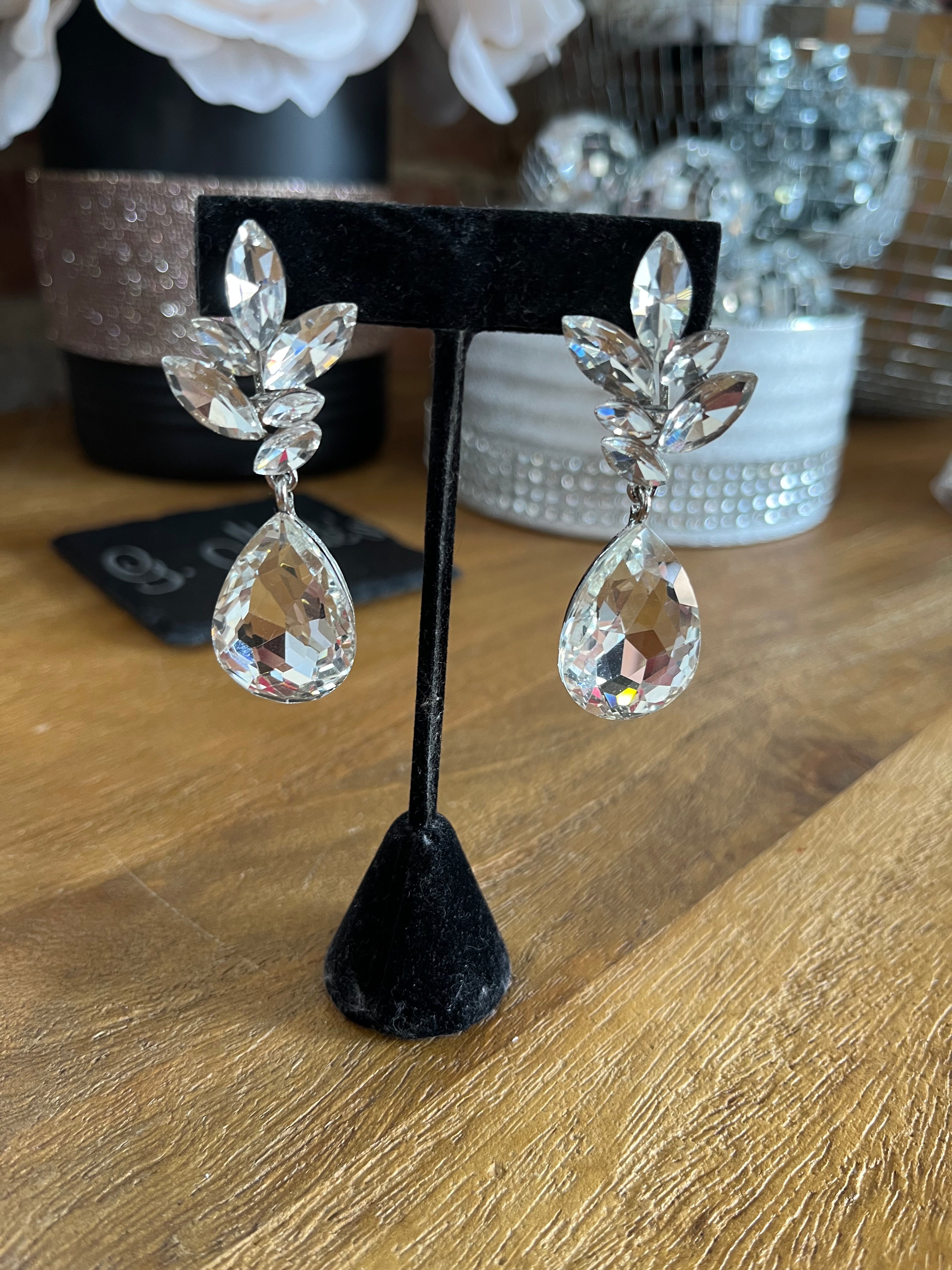 Clip-On Silver Earrings