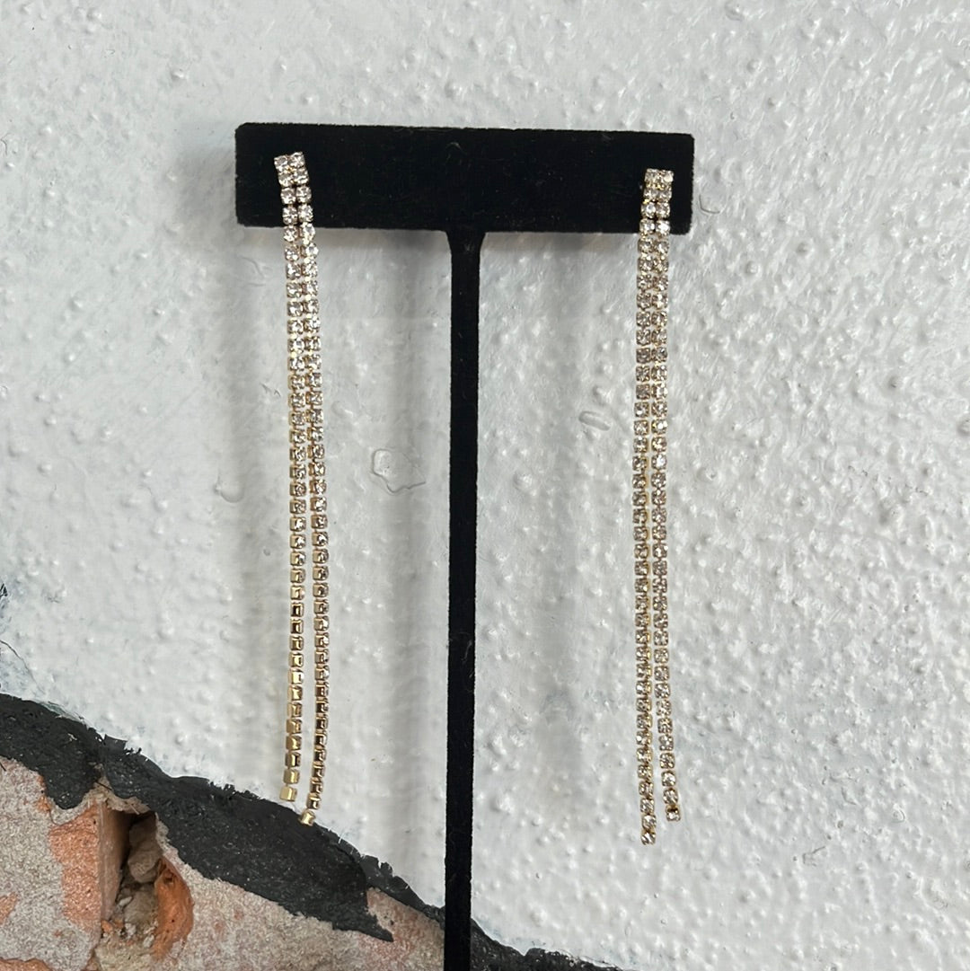 Silver Tassle Earrings