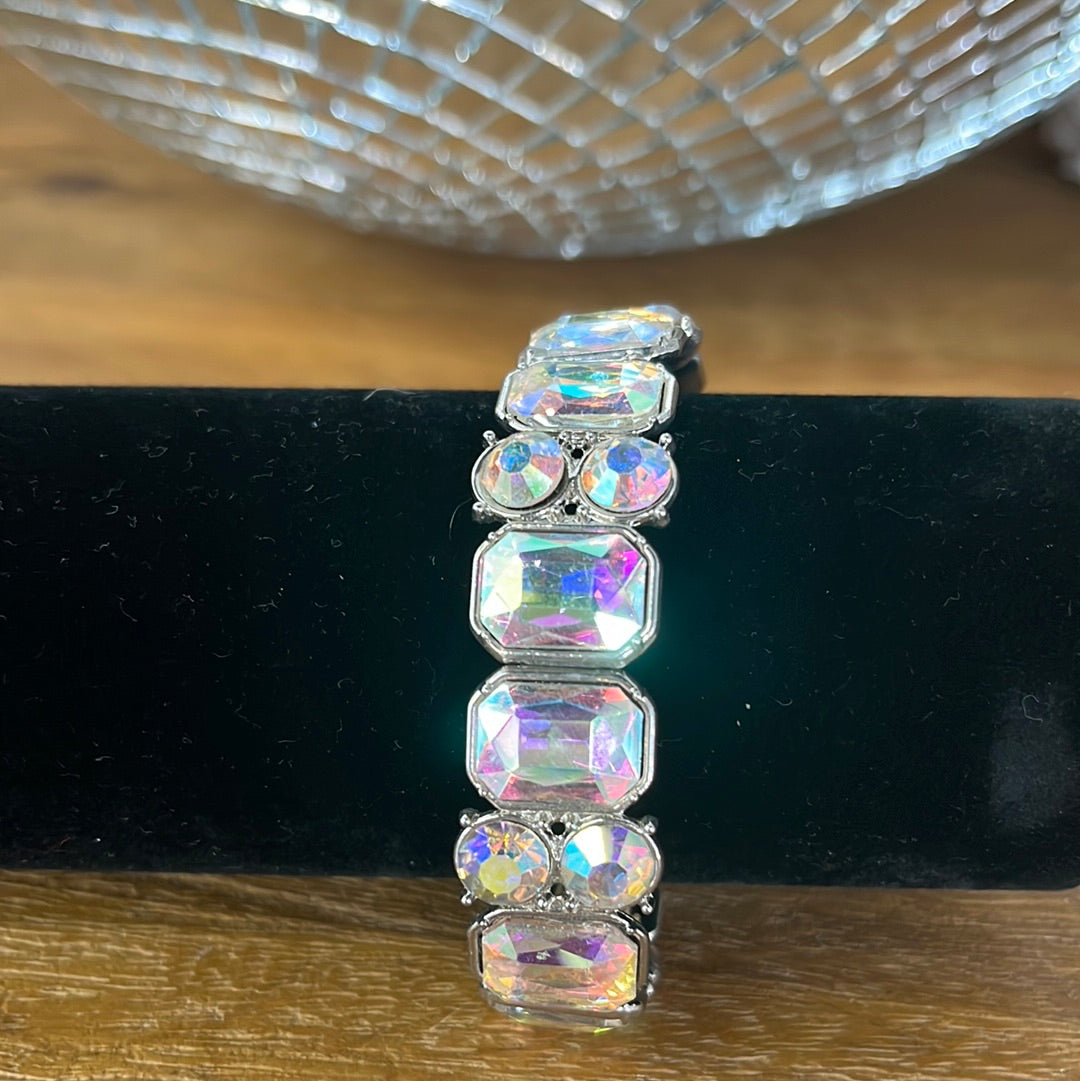 AB Emerald Cut Bracelet