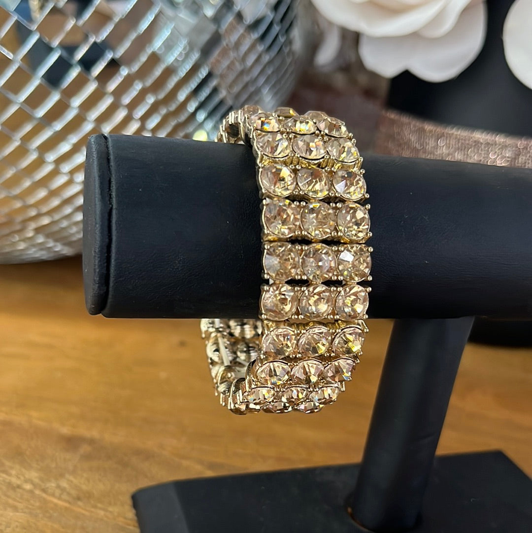 Gold Row Bracelet