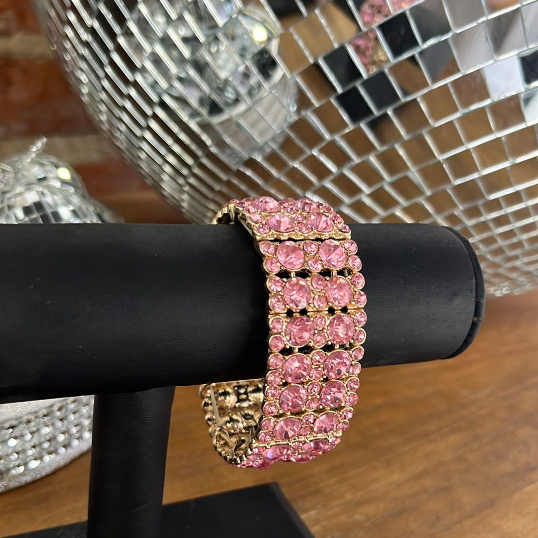 Pink/Gold Bracelet