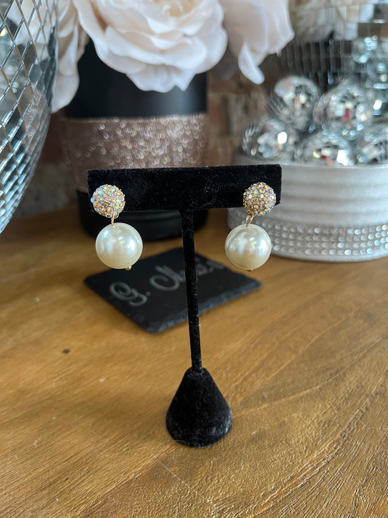Large Pearl Dangles