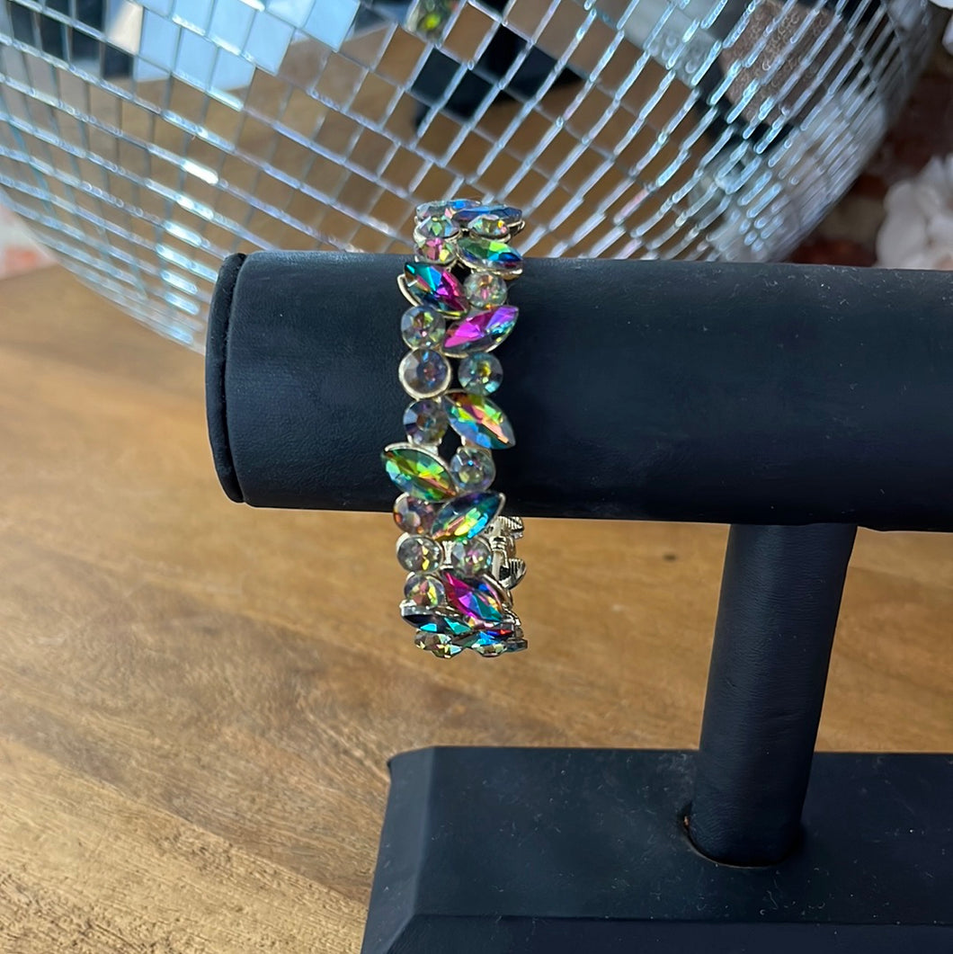 Multi Chrome Green/Purple Bracelet