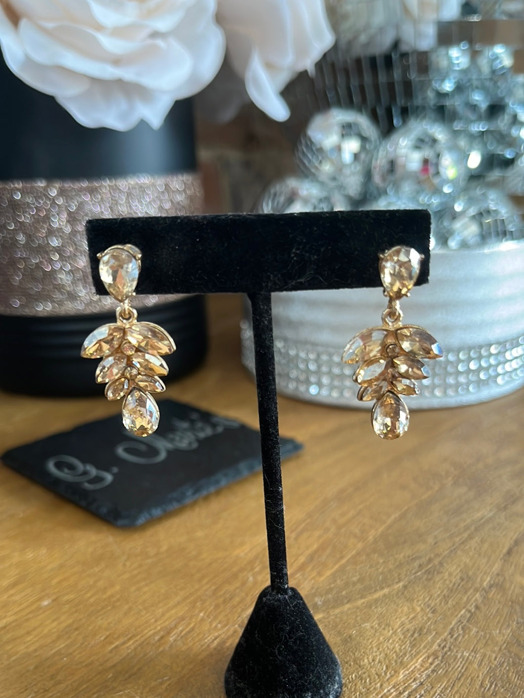 Small Light Gold Earrings